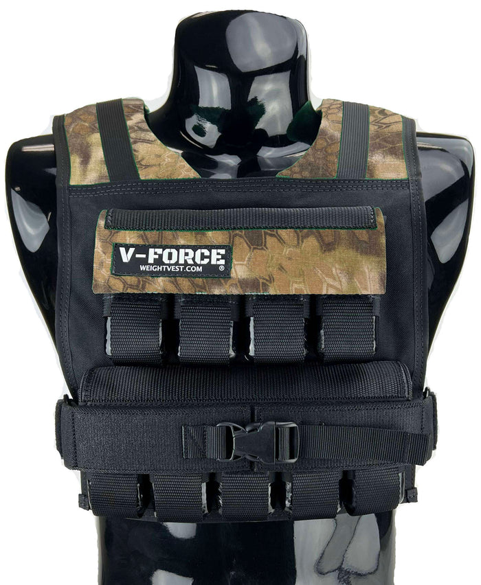 👉 45 LB V-FORCE® I - Weight Vest for rucking, firefighter testing and training