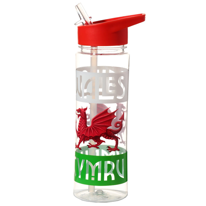 550ml Water Bottle Welsh Dragon Wales (Cymru) Souvenir 006