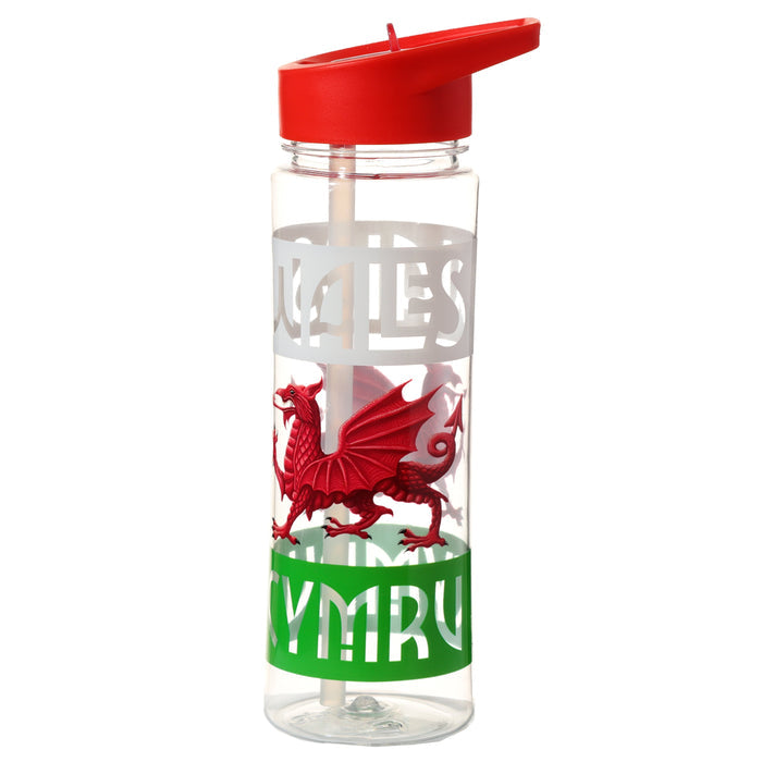550ml Water Bottle Welsh Dragon Wales (Cymru) Souvenir 006