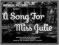 A SONG FOR MISS JULIE - 1945 - JANE FARRAR - RARE DVD