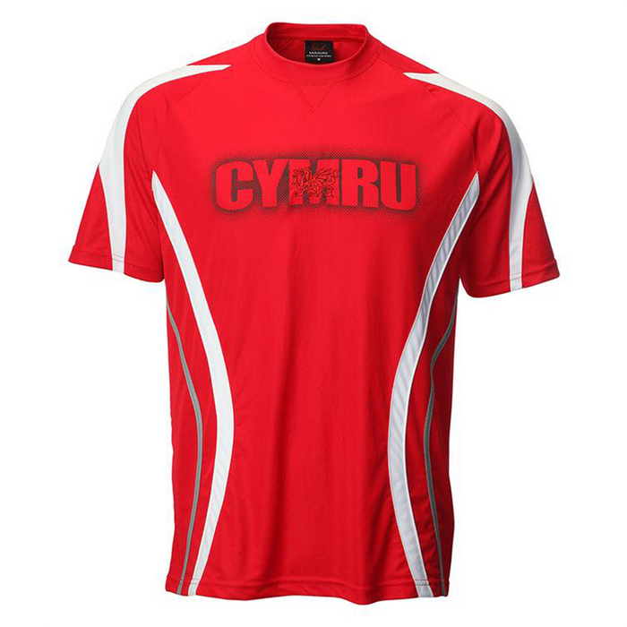 Aaran Cool Red Cymru T-Shirt