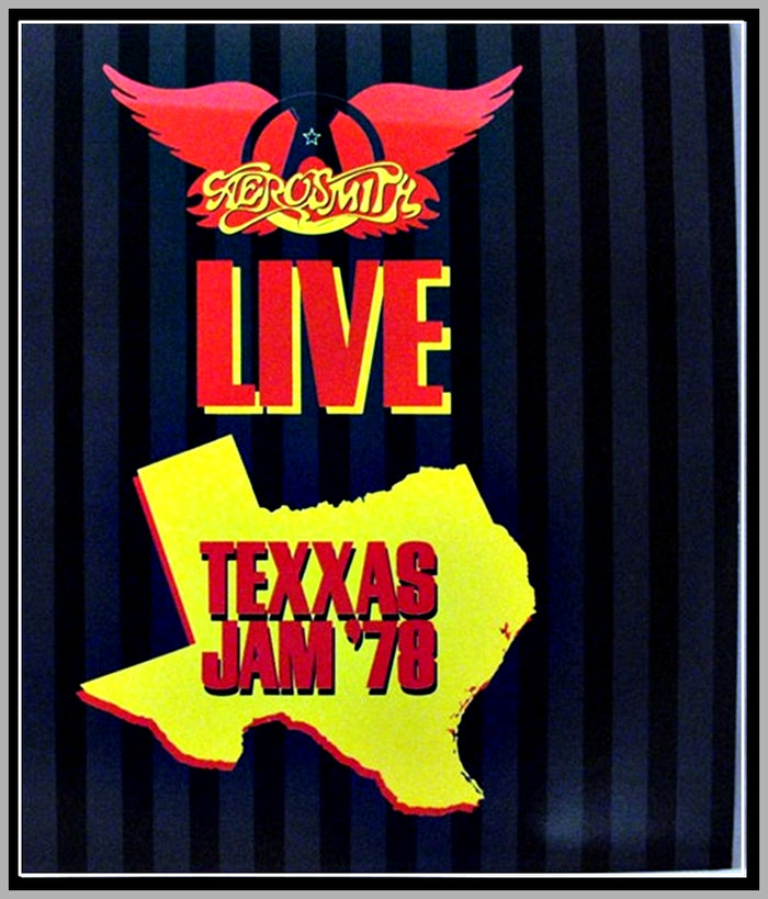 AEROSMITH - TEXAS JAM - 1978 - DALLAS - 1 DVD