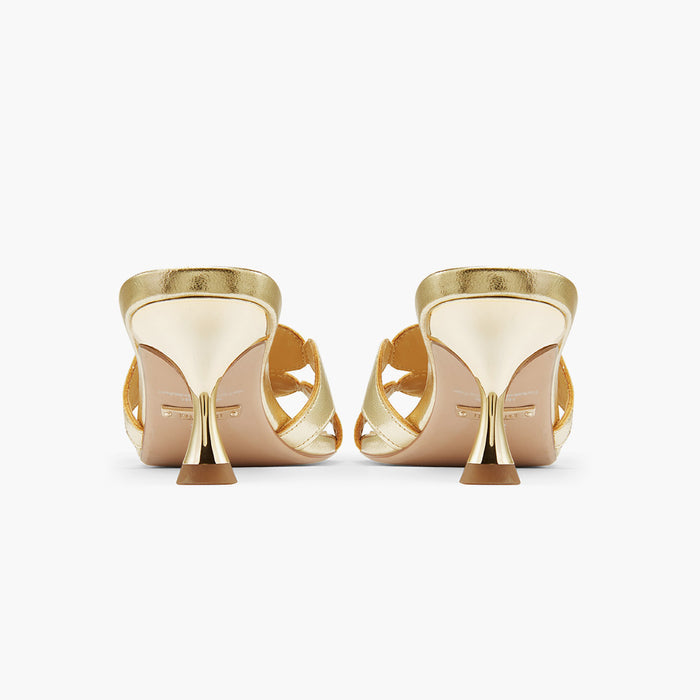 ALLEGRA GOLD  - leather mule