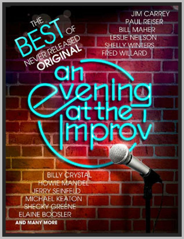 AN EVENINFG AT THE IMPROV - 1990 - COMEDY ON THE ROAD - RARE DVD
