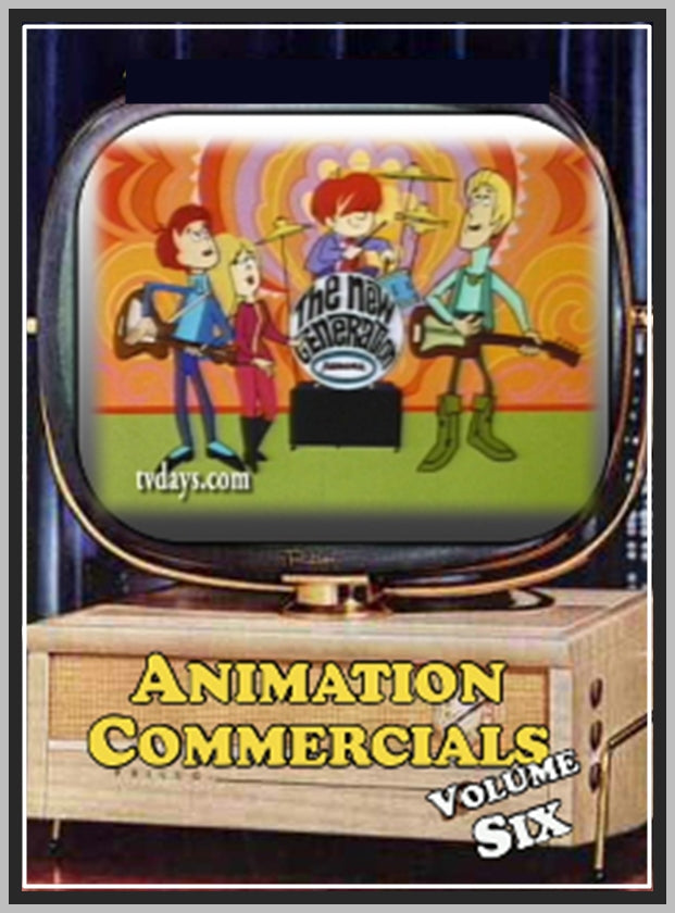 ANIMATION COMMERCIALS - VOL. SIX - RARE DVD