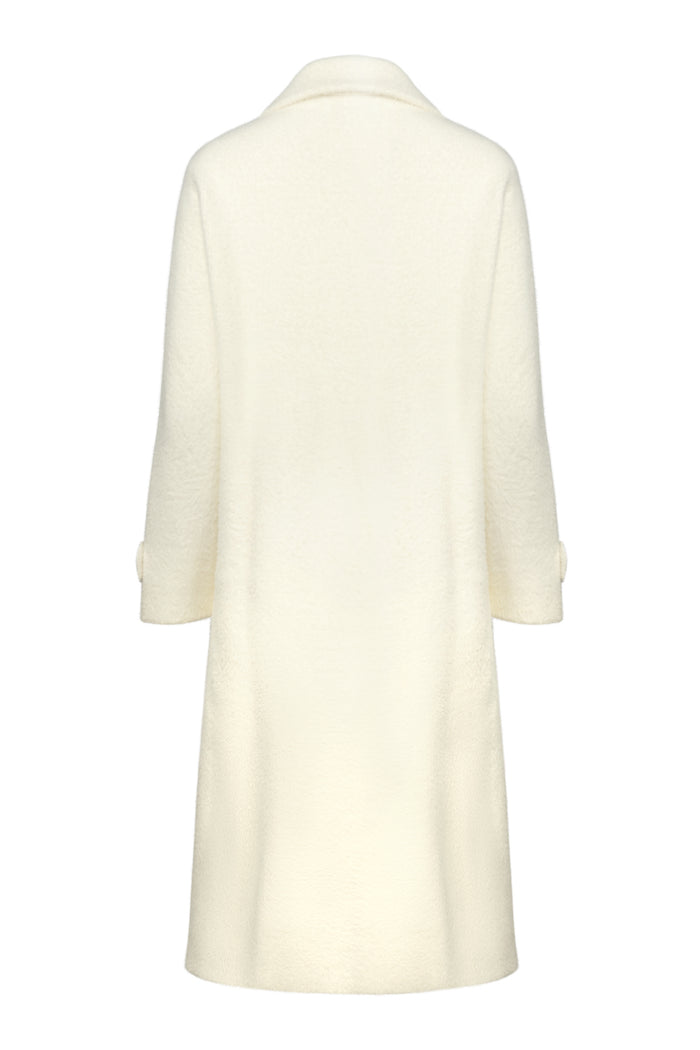 Ansley Coat - White