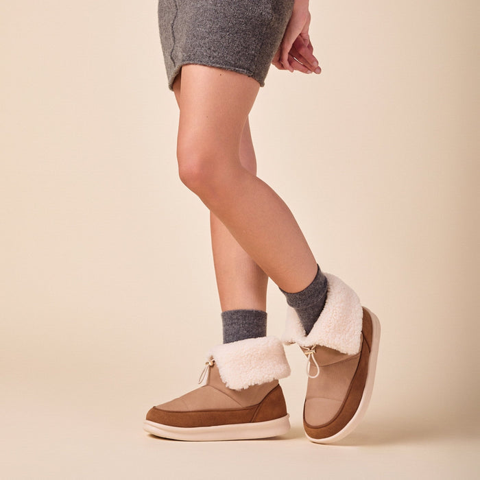 Apres Boot - Camel - Nubuck - Brunch - BO1NU1BEM03 - Footwear