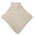 Aran Ladies Poncho | Traditional Irish Cable Knit Design with Heritage Patterns | Soft, Warm & Stylish Wool Blend | Timeless Fashion Layer for Comfort & Elegance Everyday Wear & Gift