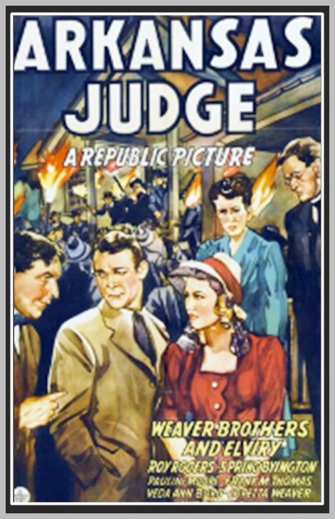 ARKANSAS JUDGE - 1941 - ROY ROGERS - RARE DVD