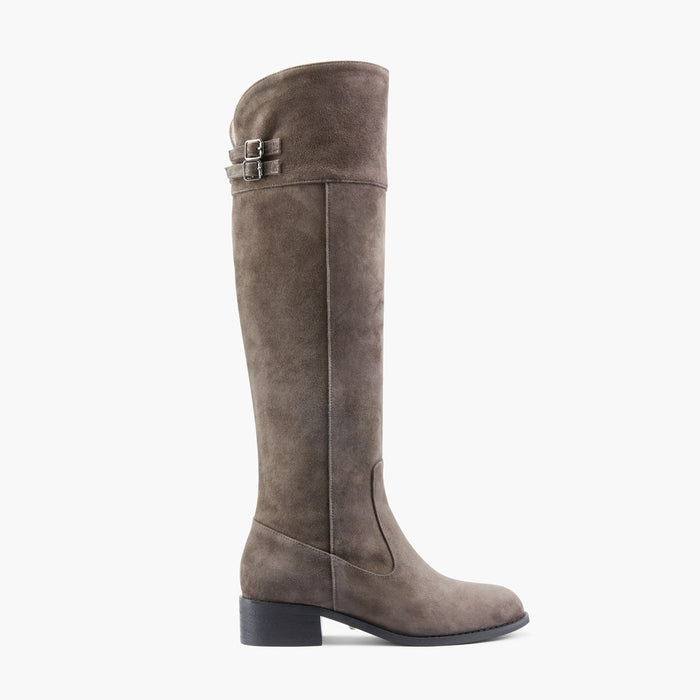Ashford Grey Suede - OTK Riding boots