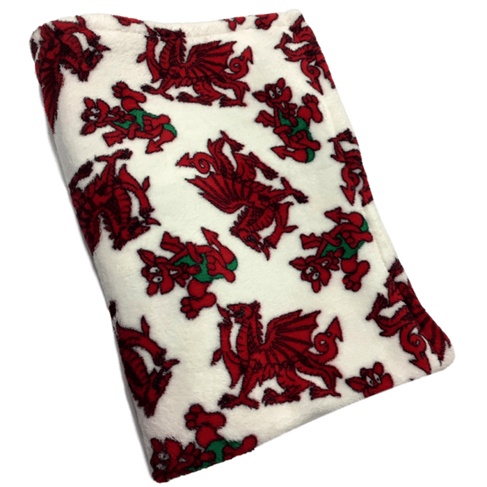 Babies Coral Fleece Welsh Dragon Blanket