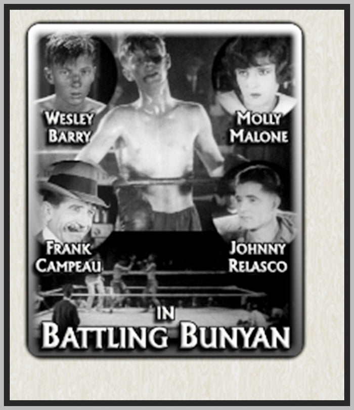 BATTLING BUNYAN - 1924 - WESLEY BARRY - SILENT - RARE DVD