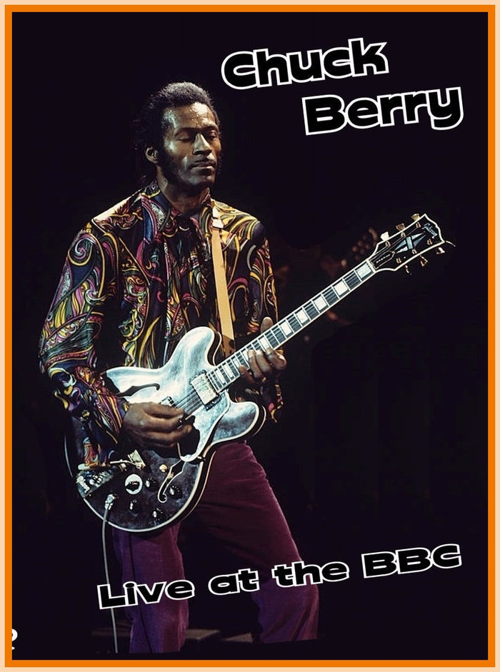 BBC IN CONCERT - CHUCK BERRY - 1 DVD - (LONGER VERSION, DIGITAL REBROADCAST) -  3/29/72