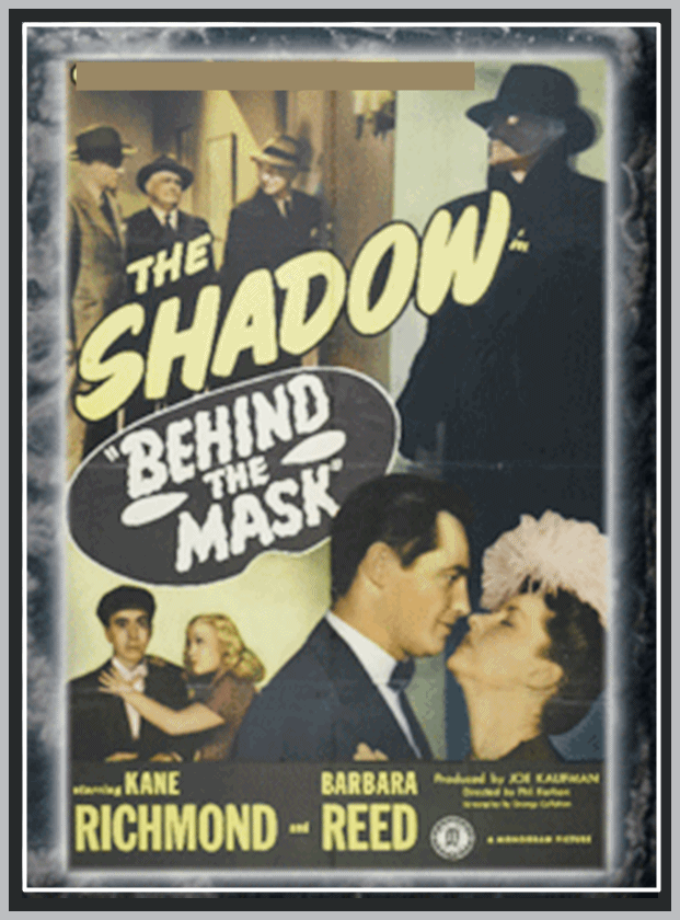 BEHIND THE MASK - 1946 - BARBARA READ - RARE DVD