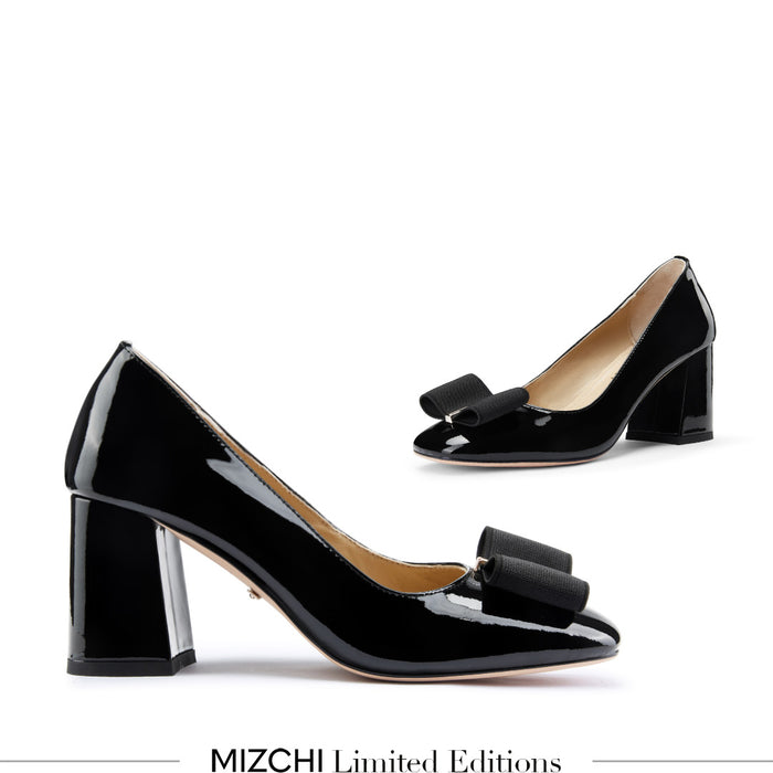 BELGRAVIA 70 - classic chunky heel pumps