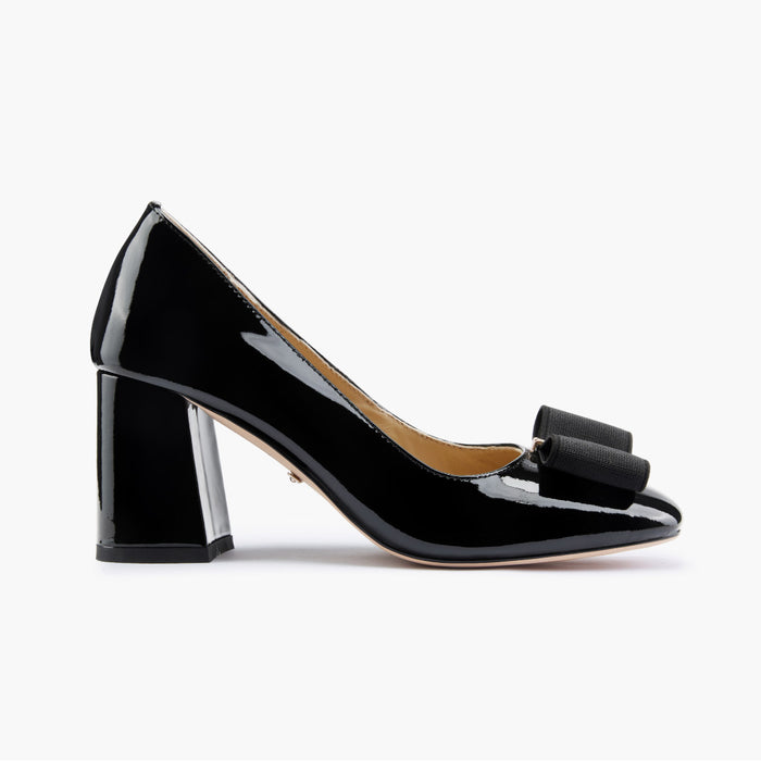 BELGRAVIA 70 - classic chunky heel pumps