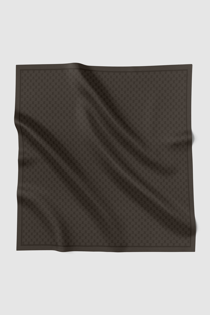 beverly square scarf in after dark by buttonscarves