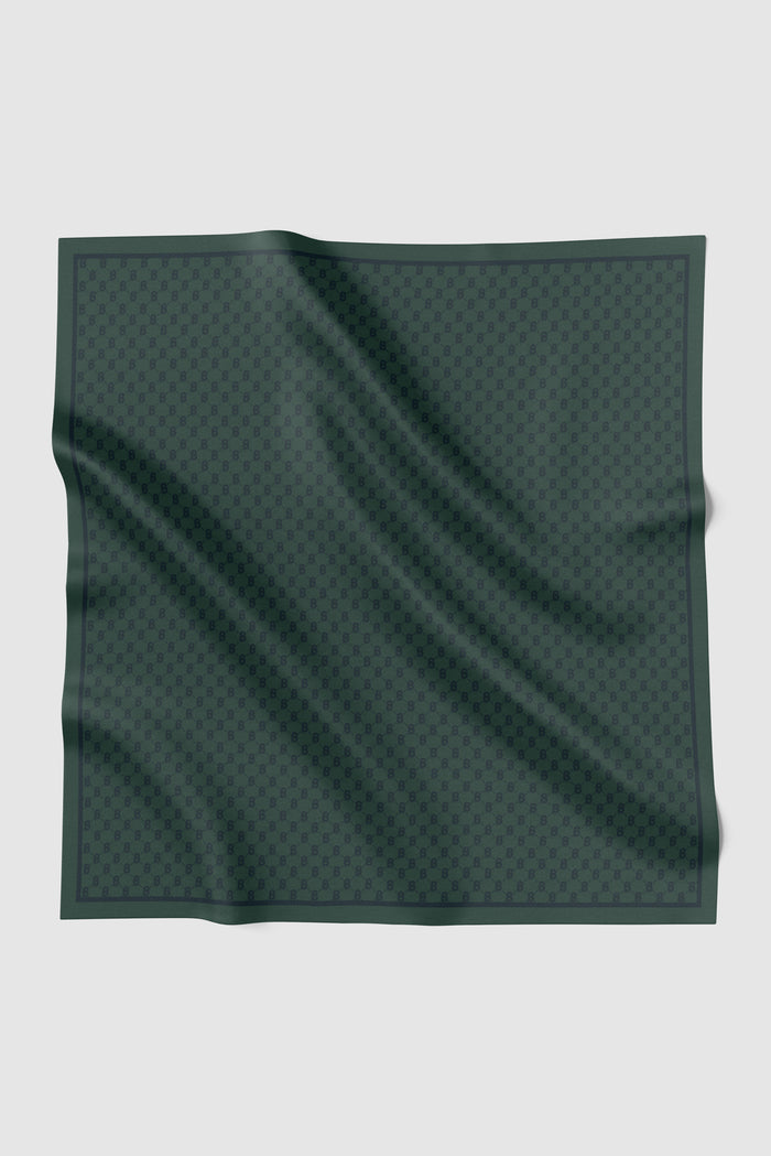beverly square scarf in pine grove by buttonscarves