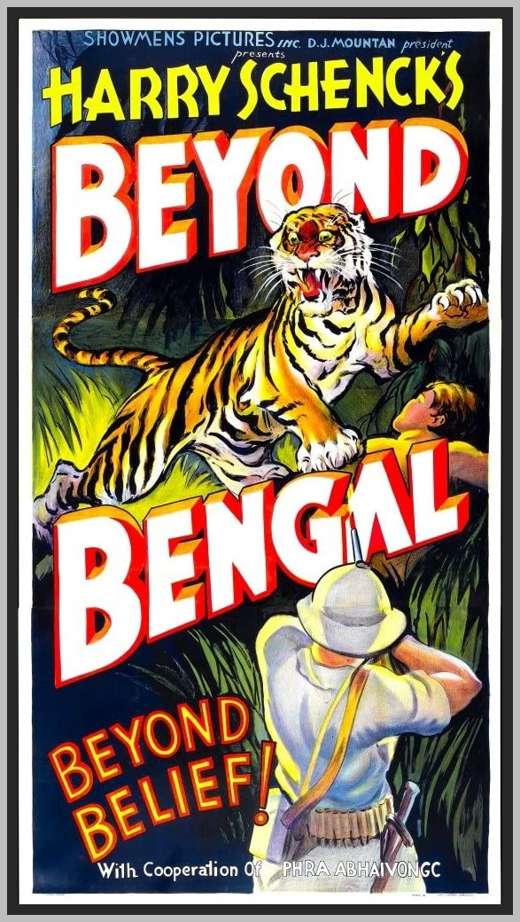BEYOND BENGAL - 1934 - JOAN BALDWIN - RARE DVD