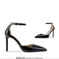 BIANCA LIZARD - classic ankle strap pumps