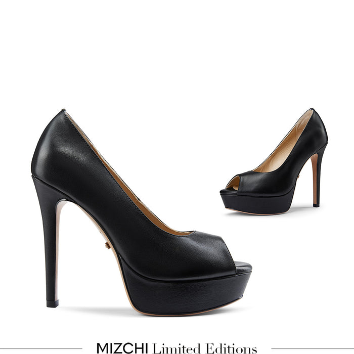 BIARRITZ - opentoe platform heels