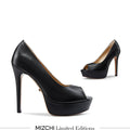 BIARRITZ - opentoe platform heels