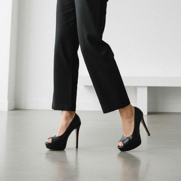 BIARRITZ - opentoe platform heels