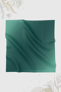 bimu horizon square scarf in pavo by buttonscarves