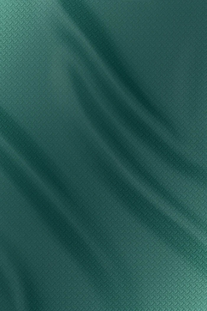bimu horizon square scarf in pavo by buttonscarves detail view