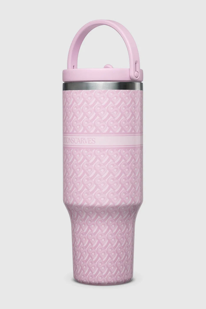 bimu tumbler in pink by buttonscarves