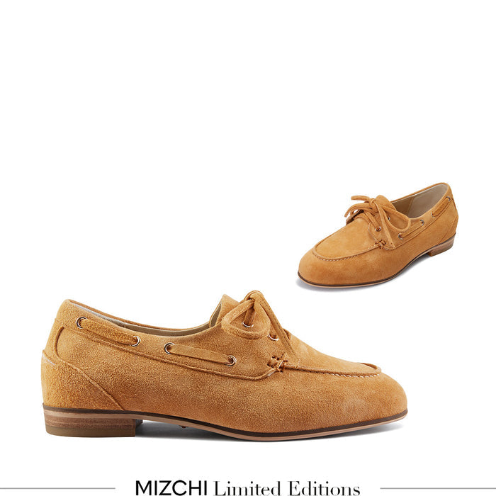Birdie Tan Suede - Loafers