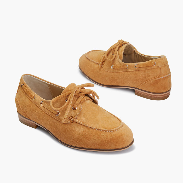 Birdie Tan Suede - Loafers