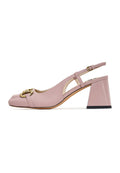 Block Heel Sandals Anais - Dust Pink