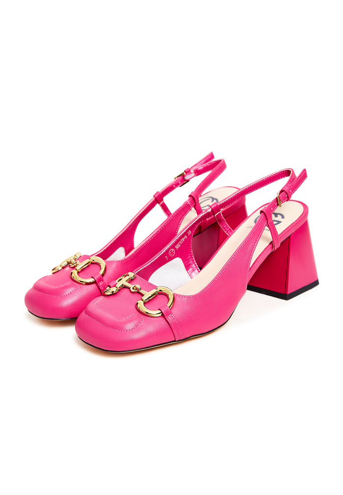Block Heel Sandals Anais - Pink