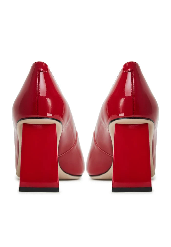 Block Heels Pumps Silvia - Red
