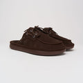 Brunch Boat Mule in Dark Brown suede, main product image