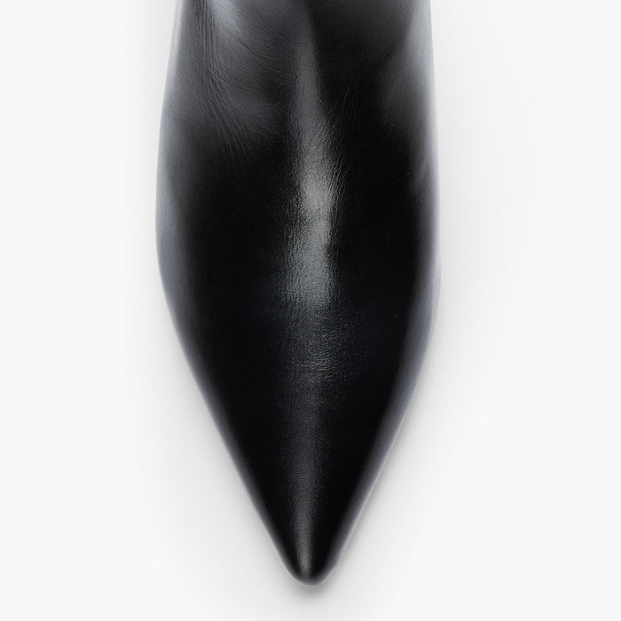 BRANDA 50 - black leather ankle boots