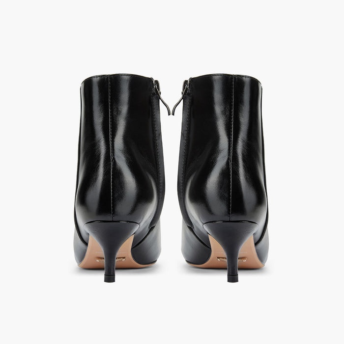 BRANDA 50 - black leather ankle boots