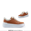 BRAXX - leather wedge sneaker