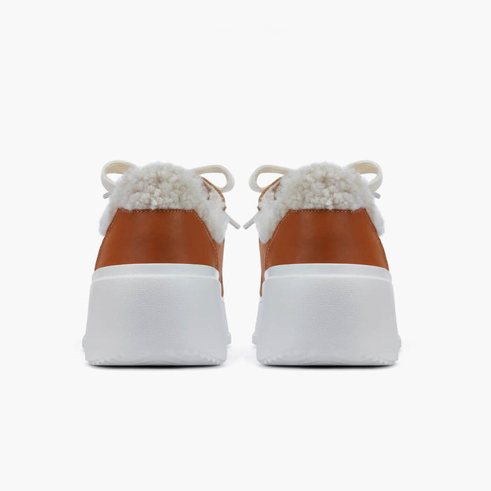 BRAXX - leather wedge sneaker