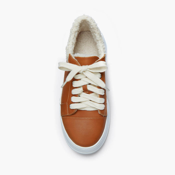 BRAXX - leather wedge sneaker