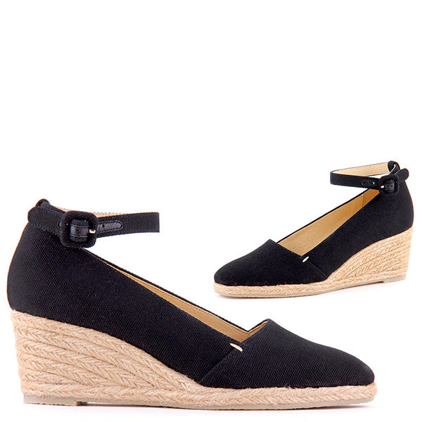 *BREEZE - black, 5cm wedge size UK 2.5