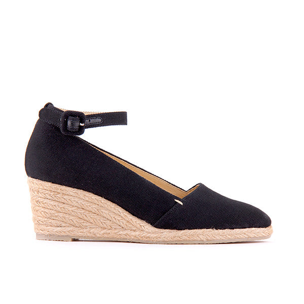 *BREEZE - black, 5cm wedge size UK 2.5