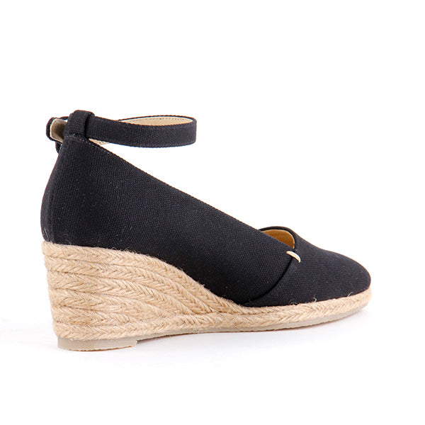 *BREEZE - black, 5cm wedge size UK 2.5