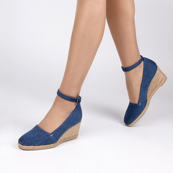*BREEZE - jean, 5cm wedge size UK 2.5