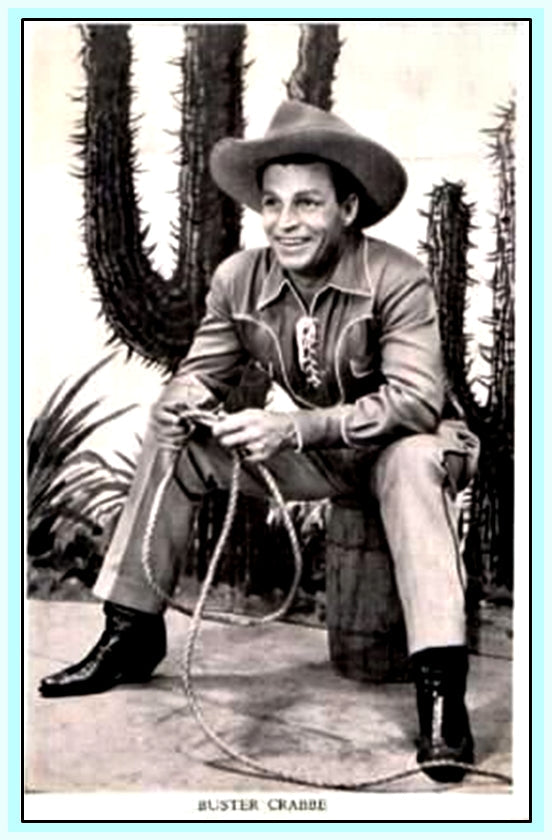 BUSTER CRABBE SHOW 1951 - NOT RECORDED OFF TV - RARE DVD
