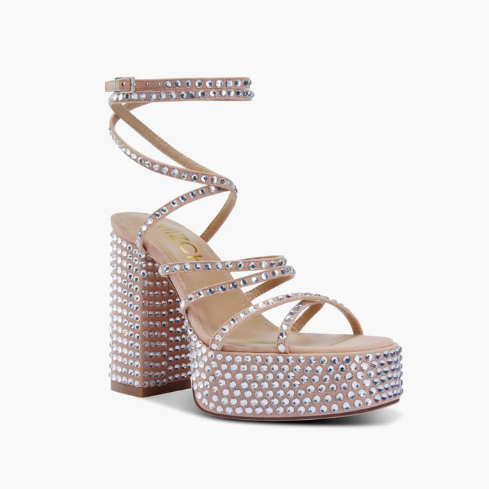 Calvia - Crystal Embellished Platform