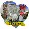 Cardiff Heart Resin Magnet (RSN15)