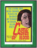 CASTLE OF BLOOD - COLORIZED - 1964 - BARBARA STEELE - RARE DVD