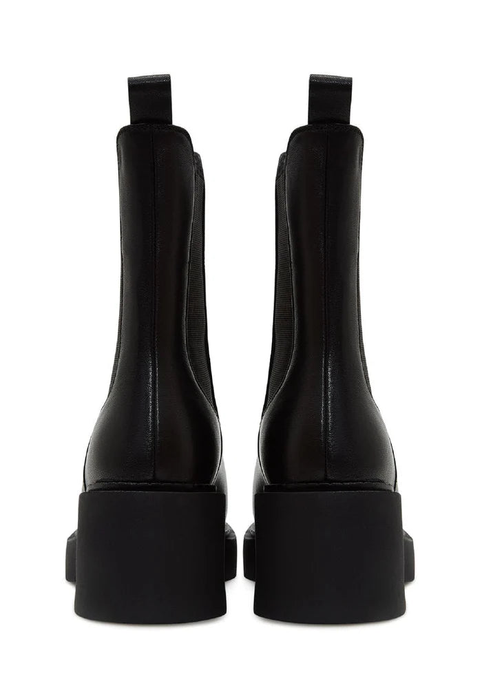 A stylish pair of women's black casual ankle boots, perfect for any outfit - introducing the Isa boots.